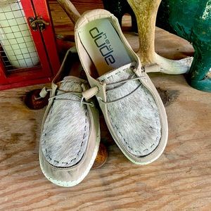 Hand Sewn Cowhide Hey Dudes